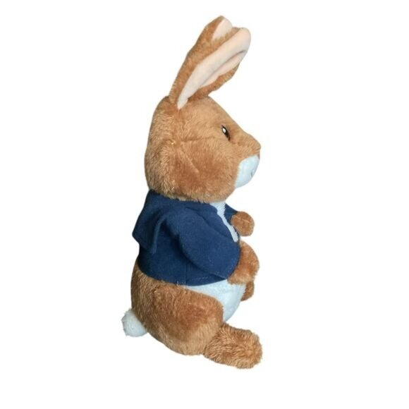 Kohls Cares 2022 Peter Cotton Tail Rabbit Blue Jacket Plush 11" - Picture 4 of 6